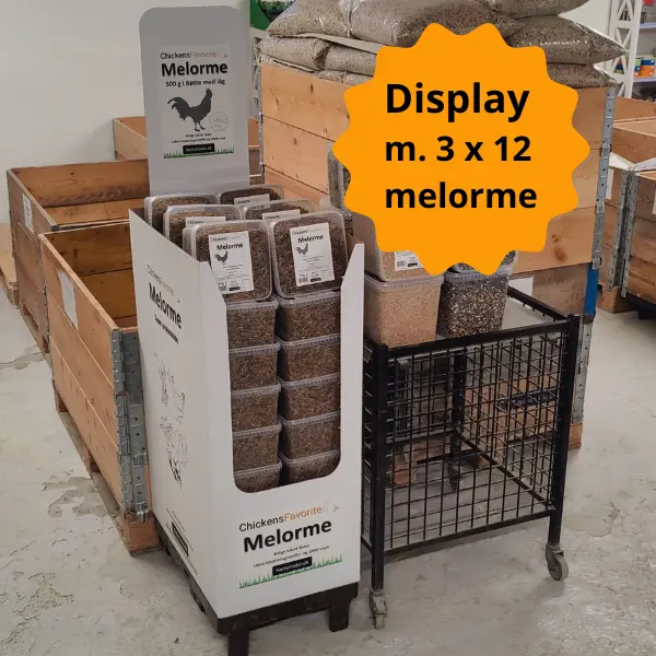 Melorme med display
